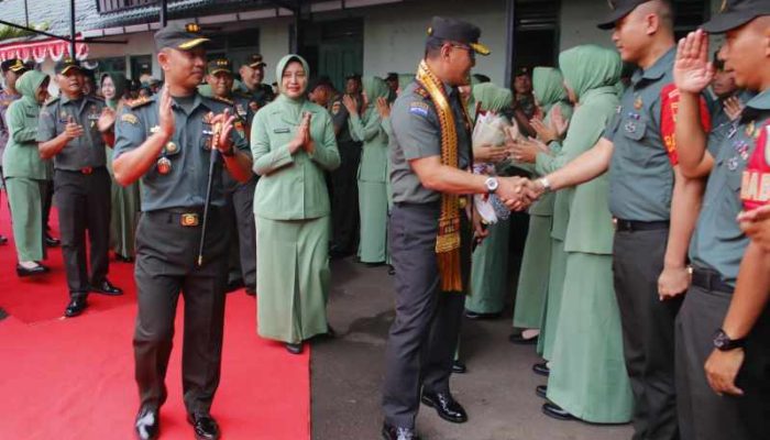 Kodim 0410/KBL Tuan Rumah Kunjungan Kerja Danrem 043/Gatam