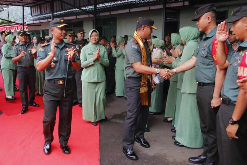 Kodim 0410/KBL Tuan Rumah Kunjungan Kerja Danrem 043/Gatam
