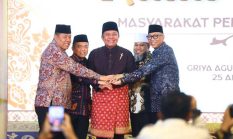 Gubernur Lampung Hadiri Halal Bihalal Perantau Sumbagsel di Palembang ‎