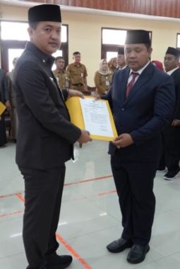 Disdikbud Provinsi Lampung Lantik 51 Kepala SMA/SMK Negeri