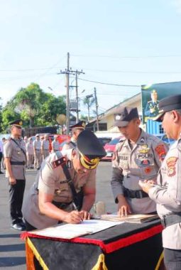 Rotasi Jabatan di Polresta Bandar Lampung, Kabag Ops dan 7 Kapolsek Berganti ‎