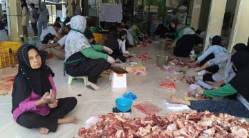 Qurban 1447 H di Masjid Al Iman Berjalan Lancar dan Penuh Semangat Kebersamaan