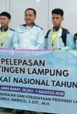 Pesan Thomas Amirico untuk Kontingen LKS: Percaya Diri dan Tunjukkan Kemampuan