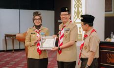 Wagub Jihan Nurlela Kukuhkan Pengurus Pramuka UIN Raden Intan Lampung Masa Bakti 2025–2027