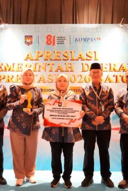 Sukseskan Program 3 juta rumah, Pemkot Bandar Lampung Kembali Raih Penghargaan