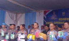 Polda Lampung Ungkap 379 Kasus Narkoba, 530 Tersangka Diamankan ‎