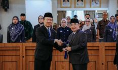 Pemprov Lampung Lantik Satu Pejabat Pimpinan Tinggi Pratama dan Dua Pejabat Fungsional, Sekdaprov Marindo Tekankan Penguatan Pembangunan Manusia ‎